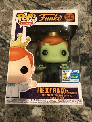 Funko Fundays Freddy Frankenstein Le 350 Sdcc 2019