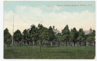 Victoria General Hospital Halifax Nova Scotia Canada 1907 - 15 Valentine & Sons