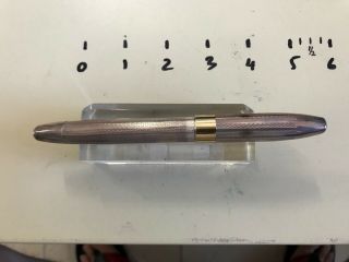 Sheaffer Legacy sterling silver fountain pen 18K F nib 4