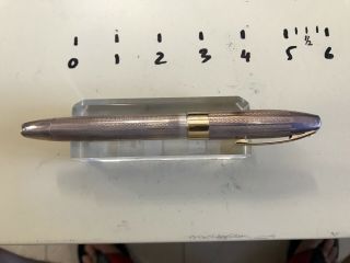 Sheaffer Legacy sterling silver fountain pen 18K F nib 5