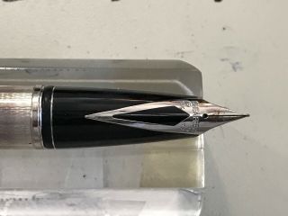 Sheaffer Legacy sterling silver fountain pen 18K F nib 8
