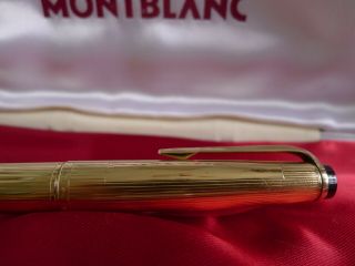Montblanc94 Meisterstuck Solid 18K (750) Gold Pen 100 Authentic 2