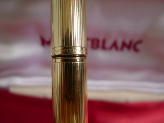 Montblanc94 Meisterstuck Solid 18K (750) Gold Pen 100 Authentic 6