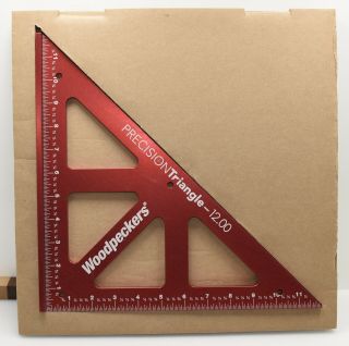 Nib 12 " Woodpeckers Precision Triangle One Time Tool (inv H441)