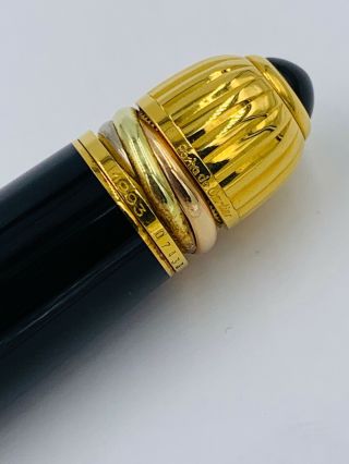 Pasha de Cartier Black Lacquer Rollerball Pen 2