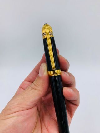Pasha de Cartier Black Lacquer Rollerball Pen 7