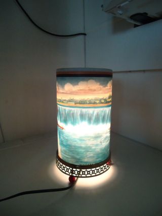 Very Rare Niagara Falls Motion Lamp,  Made By Pepco [similar To Econolite]