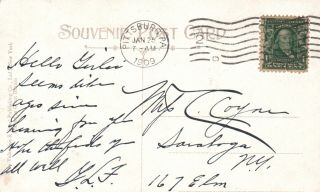 Baltimore,  Maryland,  MD,  Washington Monument,  1909 Vintage Postcard g1108 2