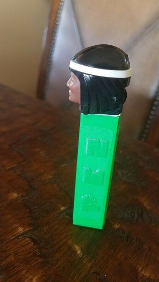 Vintage Pez Dispenser Indian Brave No Feet Made In Austria Feather Is Missing