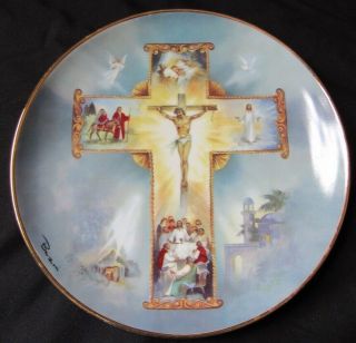 The Life Of Christ By Barzoni Limited Edition Plate Nh9298 Franklin