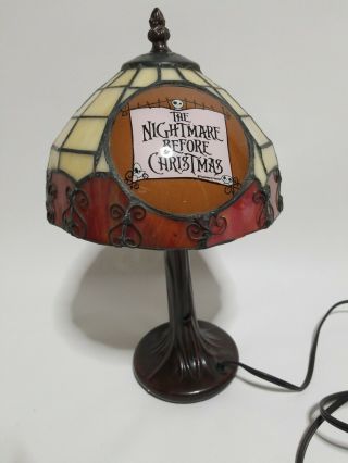Nightmare Before Christmas NECA - Jack - Tiffany Style - Lamp 3