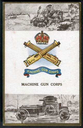 Machine Gun Corps.  Gale & Polden " Badges " No.  1726 (very Scarce).  1917