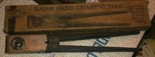 Rajah Hand Crimping Tool For Old School Resto Rods Box