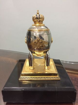 The Imperial Faberge Steel Military Egg