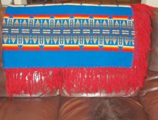 Beaver State PENDLETON WOOLEN MILLS Wool Blanket Aztec Gorgeous Colors 5