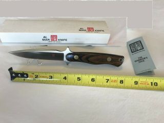 Al Mar 8601 Sidekick Warriors Knife 148/200 With 2 Different Verions Of Sheaths