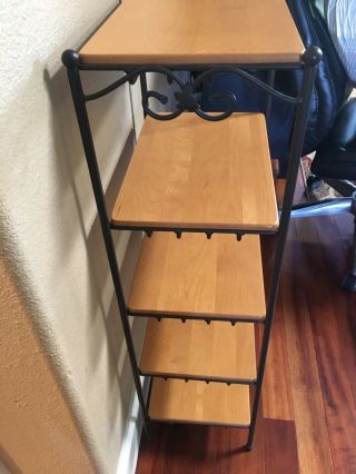 Longaberger Wrought Iron Five - Tiered Shelf/rack
