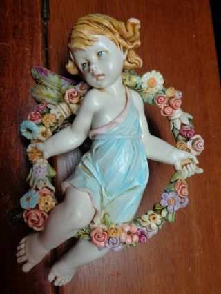 Vintage E.  Simonetti Italy Depose 867 Angel Figurine