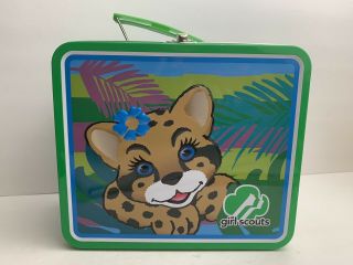 Girl Scouts - Wild About Cookies - Tin Metal Lunch Box