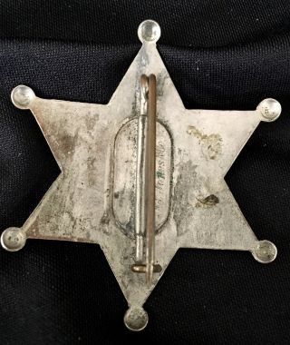 Old San Joaquin County California Badge - Ed Jones 2