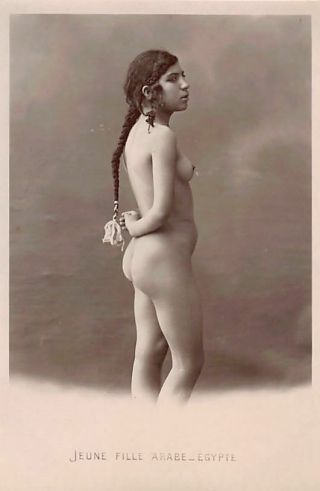 Egypt - Ethnic Nude - Full Nude,  Arab Girl - Real Photo.