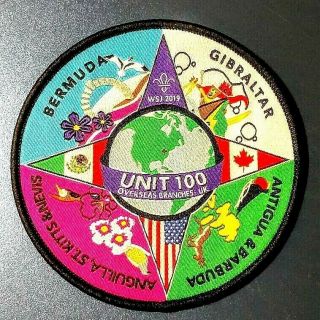 24th 2019 World Scout Jamboree Wsj Bermuda Etc Official Contingent Badge Patch
