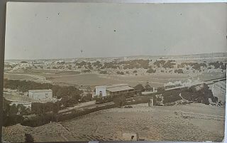 Rare Malta Attard Railway Station Real Photo Postcard C1929