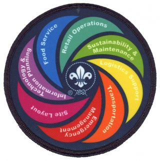 24th World Scout Jamboree 2019 Logistics Staff Uniform Patch Badge Wsj Usa Sbr