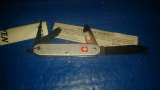 RARE Wenger Swiss Army Knife - Soldat ALOX Soldier 1992 Limited 100 Anniversary 6