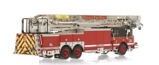 Fire Replicas Chicago Fire Department Tower Ladder 39 E - One Platform Truck 4