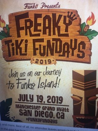 Funko Fundays 2019 Box Of Fun Tiki CONFIRMED ORDER 2