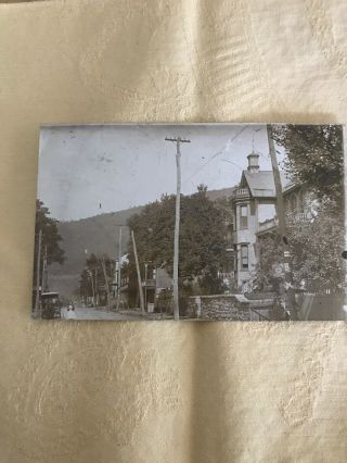 Rppc Antique Postcard Wiconisco Pennsylvania Street Scene