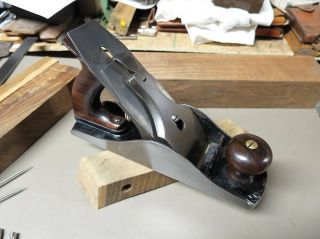 Early Stanley 4 1/2 Smooth Bottom Plane U.  S.  Only Bailey 