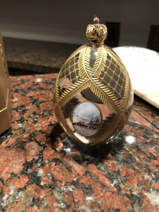 1985 Four Seasons Egg Created By Theo Faberge Number 167 Of 750 Made