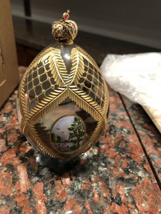 1985 Four Seasons Egg Created by Theo Faberge Number 167 of 750 Made 3