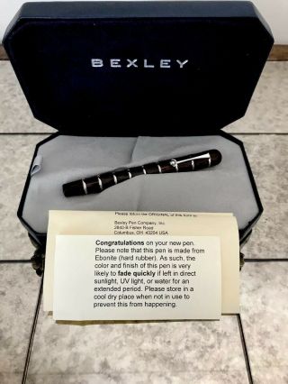 Bexley 2007 Owner’s Club Fountain Pen 72 Out Of 114