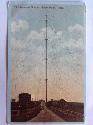 Brant Rock Ma Wireless Station Tower National Electric Signaling Nesco Fessenden