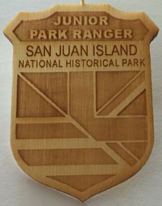 San Juan Island Nat Historical Park - National Park Junior Ranger Badge