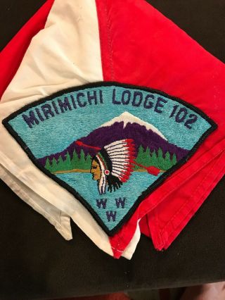 Mirimichi Lodge 102 Neckerchief P1 California Bsa