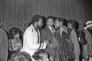 Vintage Muhammad Ali,  Jim Brown & Marvin Gaye B&w 35mm Film Negatives