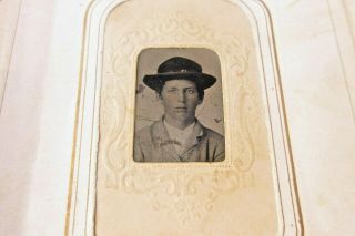 Southern CDV & Tintype Album from Tennessee.  Civil War Soldiers.  24 pix.  TN kkk 2