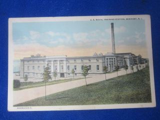 Us Naval Training Station Newport Ri Postcard (36)