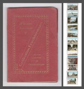 Constantinople C.  1905 - Book Of 12 Postcards,  Max Fruchtermann_istanbul,  Turkey