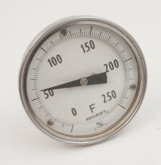 Ashcroft Industrial Thermometer 0 - 250 Degrees (a4r)