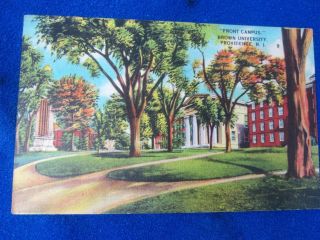 Front Campus Brown University Providence Ri Postcard (57)