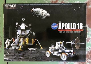 Apollo 16 1/72 Scale Model From 2012,  Box In, .