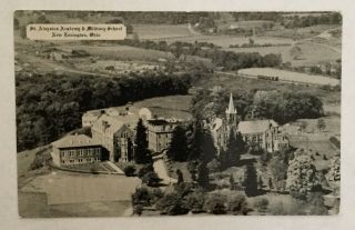 Old Vintage Postcard - St.  Aloysius Academy & Military School,  Ohio
