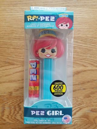 Funko Pop Pez Red Hair Girl 600pc Limited Edition Pez Factory Exclusive