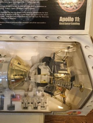 Rare IPI Toys APOLLO 11 1st Lunar Landing Transporter Device IPI - 2000 Playset 2