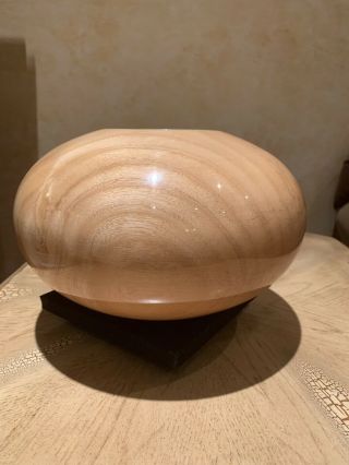 Matt MOULTHROP Turned Wood Bowl - SIGNED & NUMBERED - White Mulberry.  Gorgeous 11